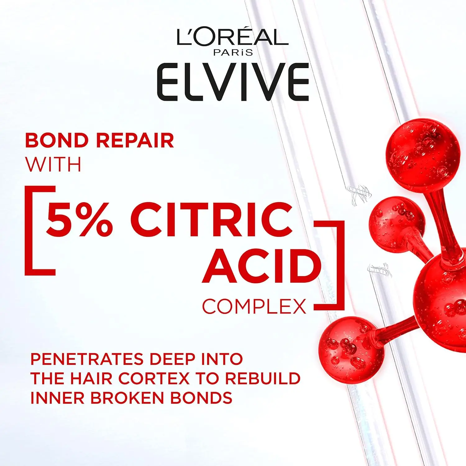 LOreal Paris Elvive Bond Repair Shampoo (200ml | France)