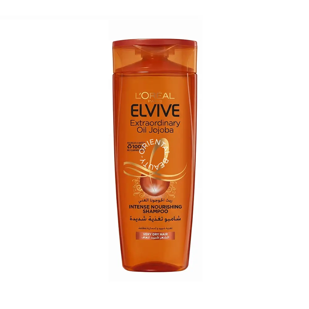 LOreal Paris Elvive Extraordinary Oil Jojoba Intense Nourishing Shampoo (400ml | Egypt)