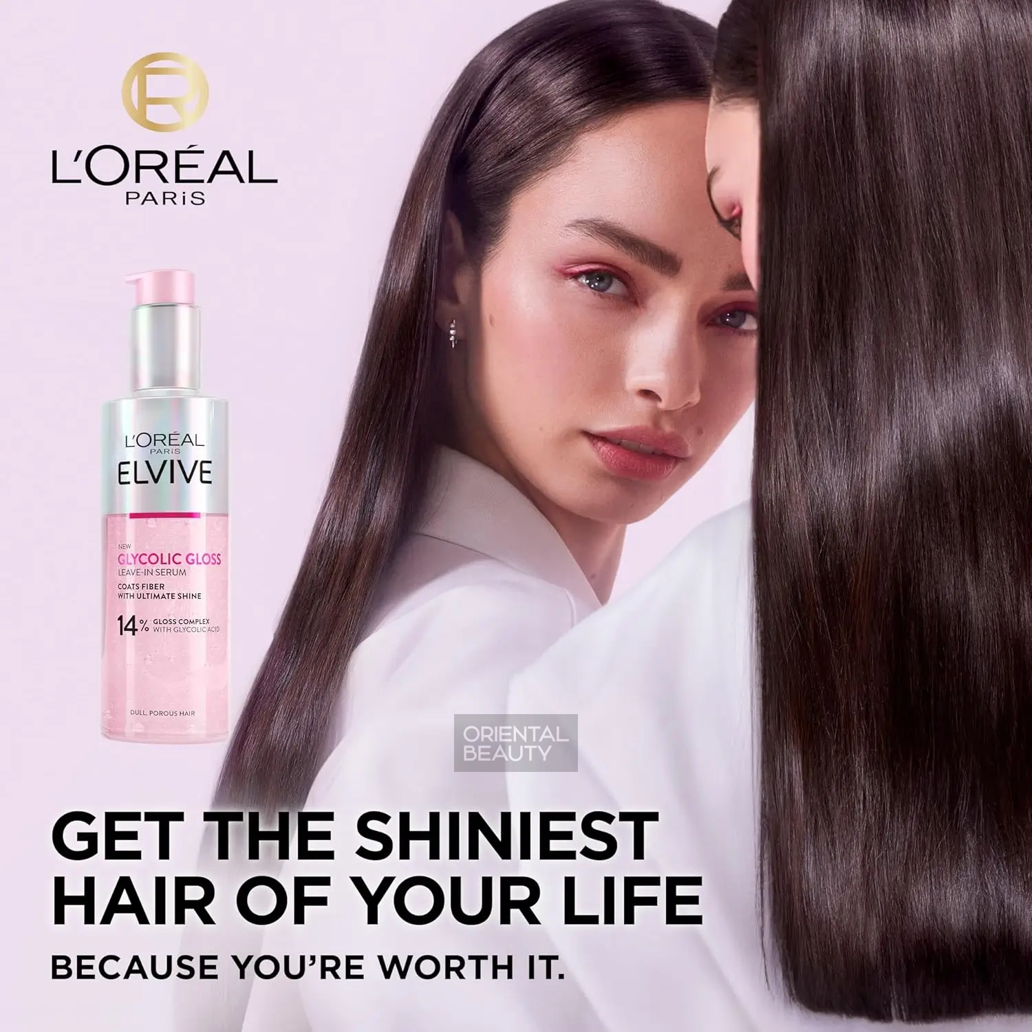 LOreal Elseve Glycolic Gloss Leave-in Serum 150ml