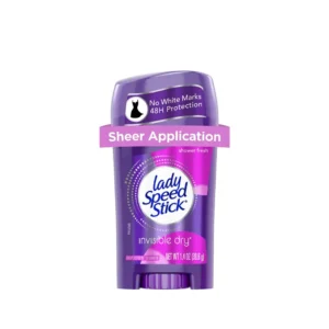 Lady Speed Stick Invisible Dry Antiperspirant And Deodorant Shower Fresh – 39.6g