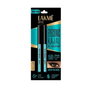 Lakme 9 to 5 Eyeconic Kajal Twin Pack – Deep Black