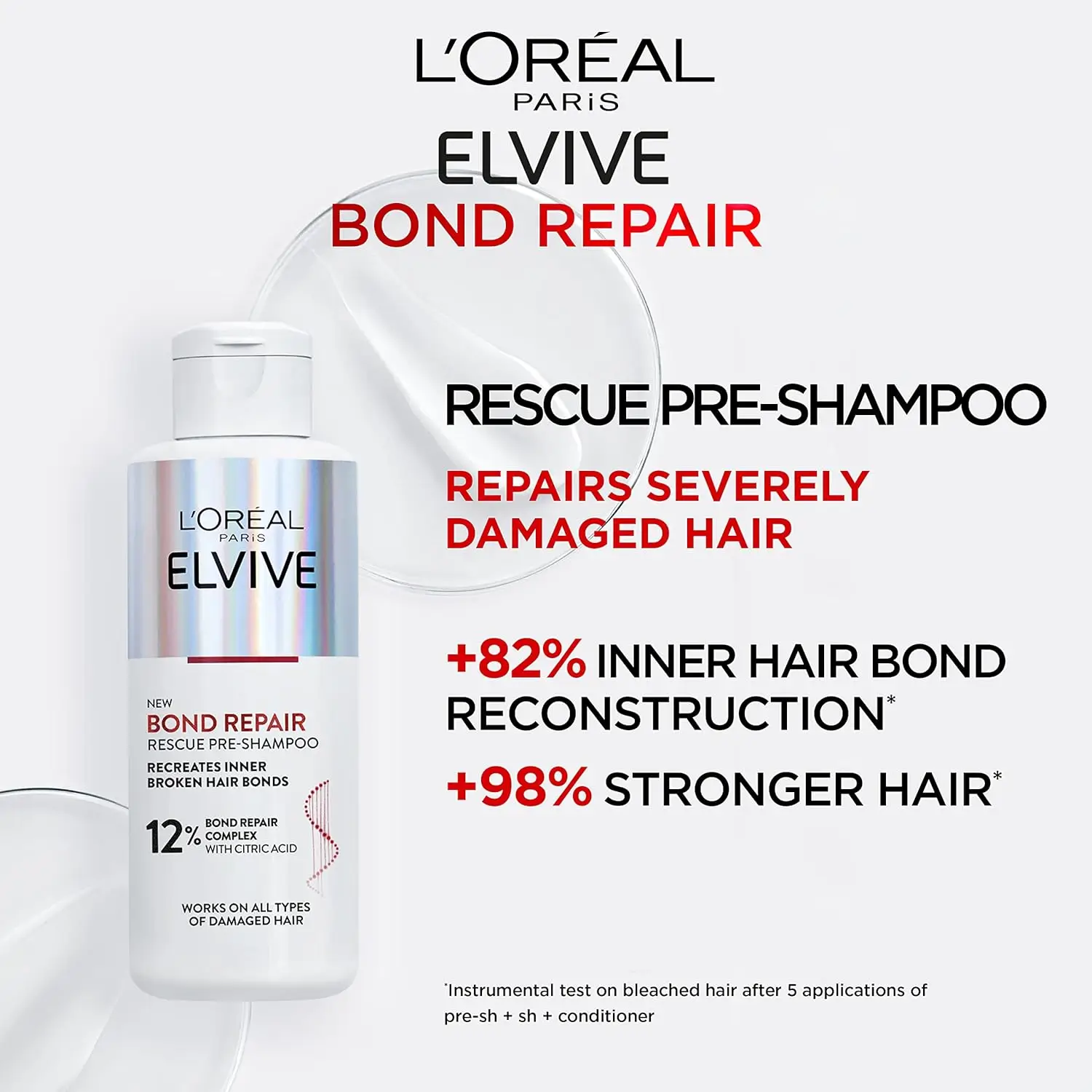 LOreal Paris Elvive Bond Repair Pre-Shampoo Treatment 200ml