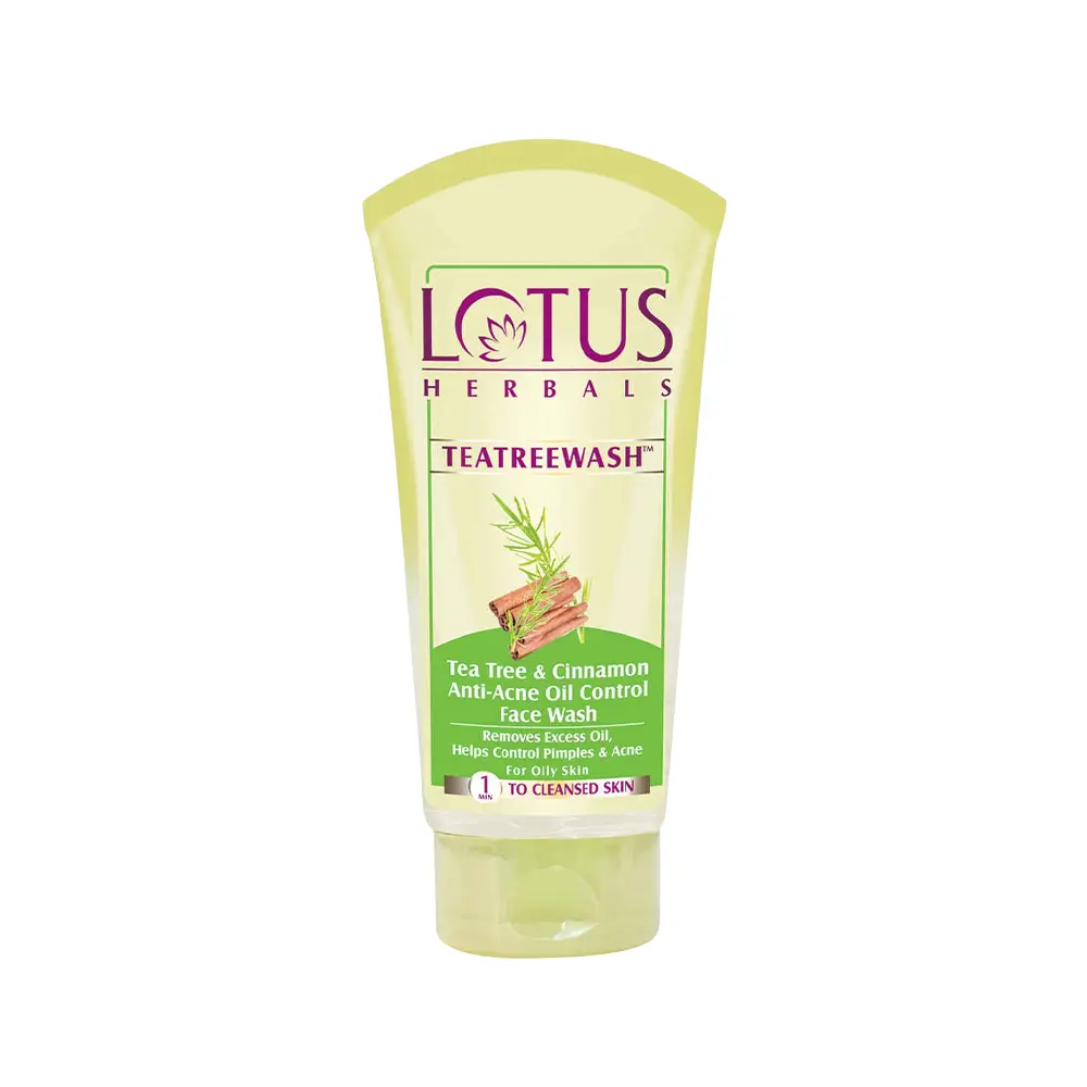 Lotus Herbals Teatreewash Face Wash (150ml | India)