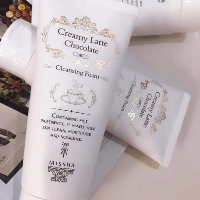 MISSHA Creamy Latte Cleansing Foam