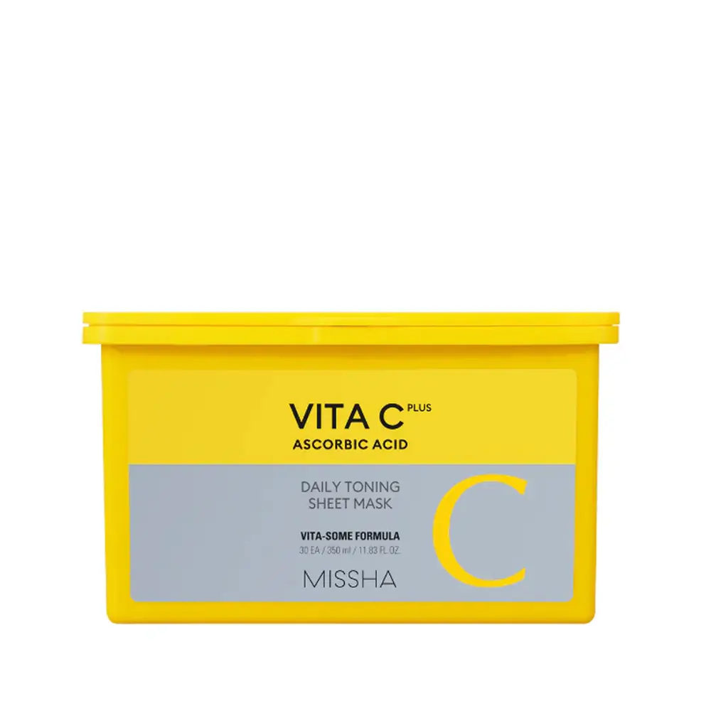 MISSHA Vita C Plus Daily Toning Sheet Mask (30 ea)