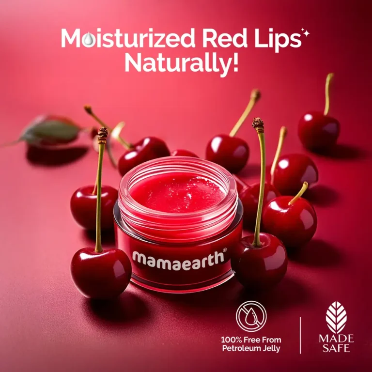 Mamaearth Cherry Moisture Therapy Lip Balm (15g | India)