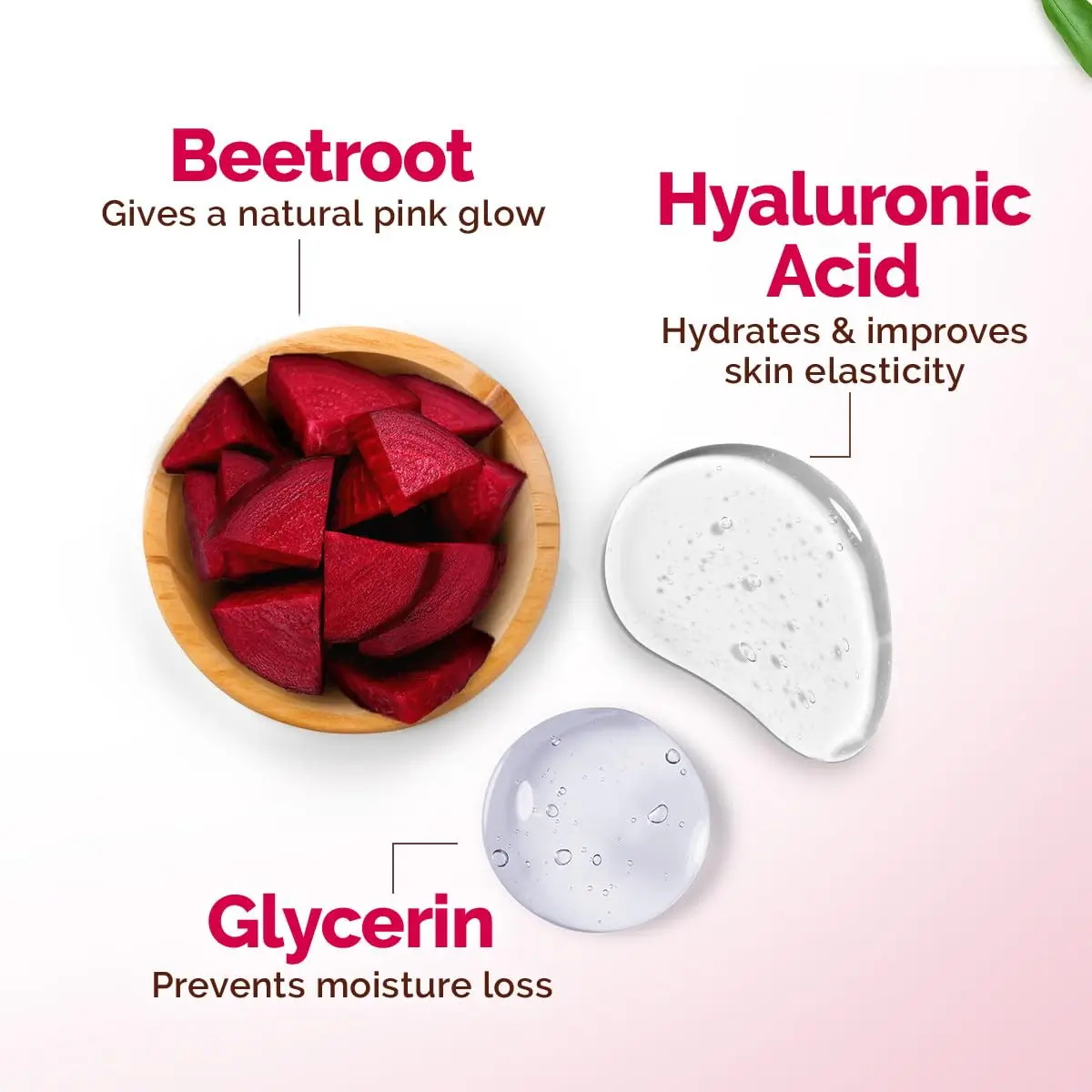 Mamaearth Beetroot Hydraful Light Moisturizing Cream (200g | India)