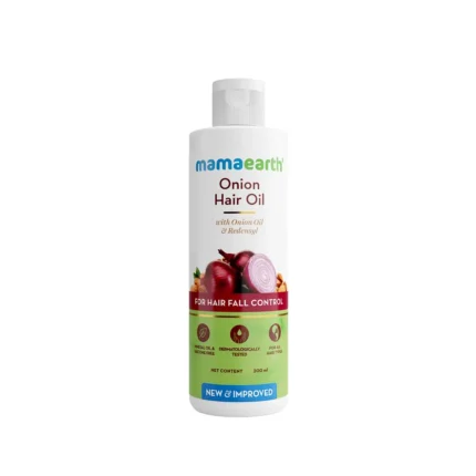 Mamaearth Onion Hair Oil (200g | India)