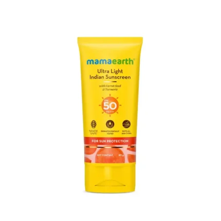 Mamaearth Ultra Light Indian Sunscreen