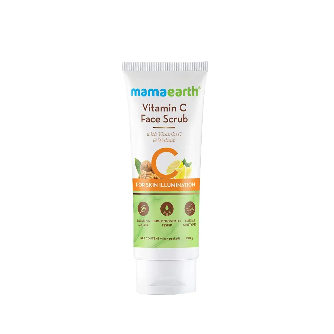 MAMAEARTH Vitamin C Face Scrub