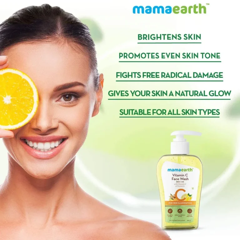 Mamaearth Vitamin C Face Wash (250ml | India)