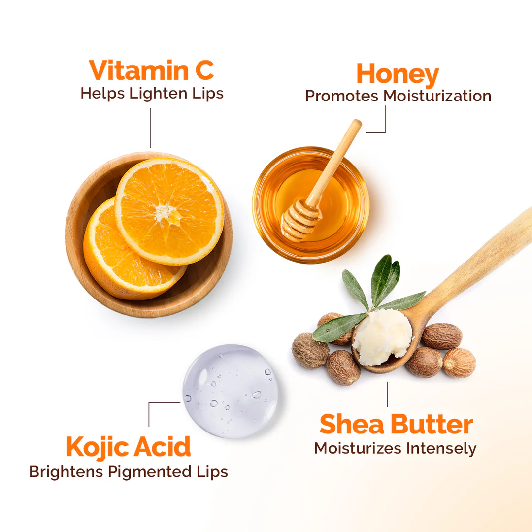Mamaearth Vitamin C Moisture Therapy Lip Balm (15g | India)