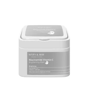Mary & May Niacinanide Vitamin C Brightening Mask – 30ea