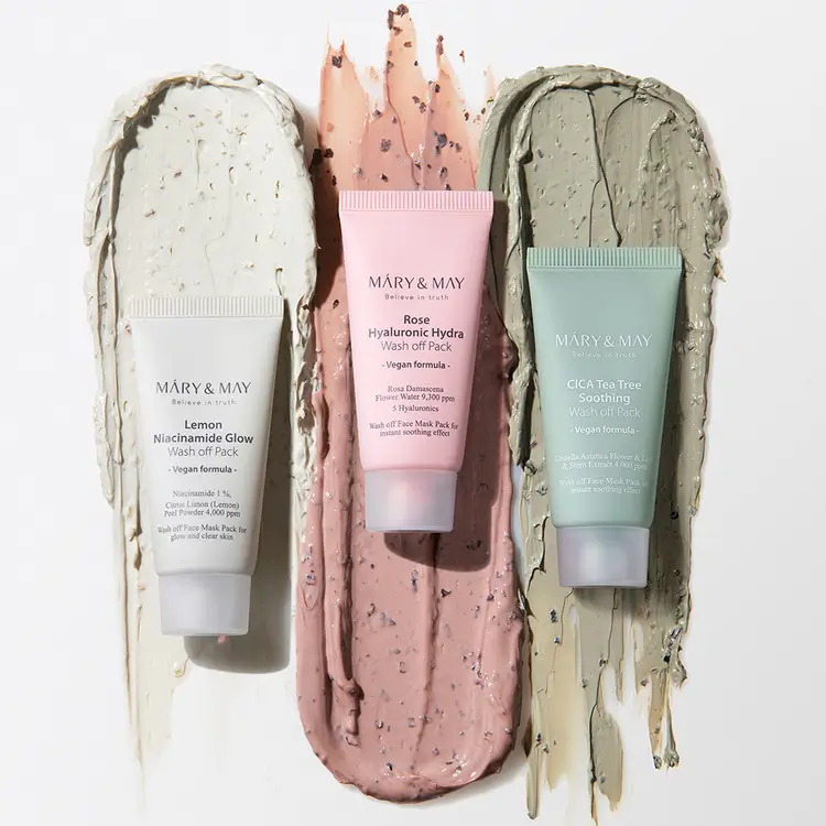 Mary & May Lemon Niacinamide Glow Wash Off Pack 30g