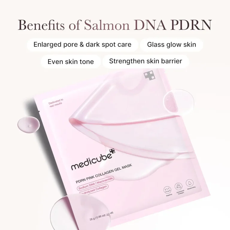Medicube PDRN Pink Collagen Gel Mask – 4pcs Box