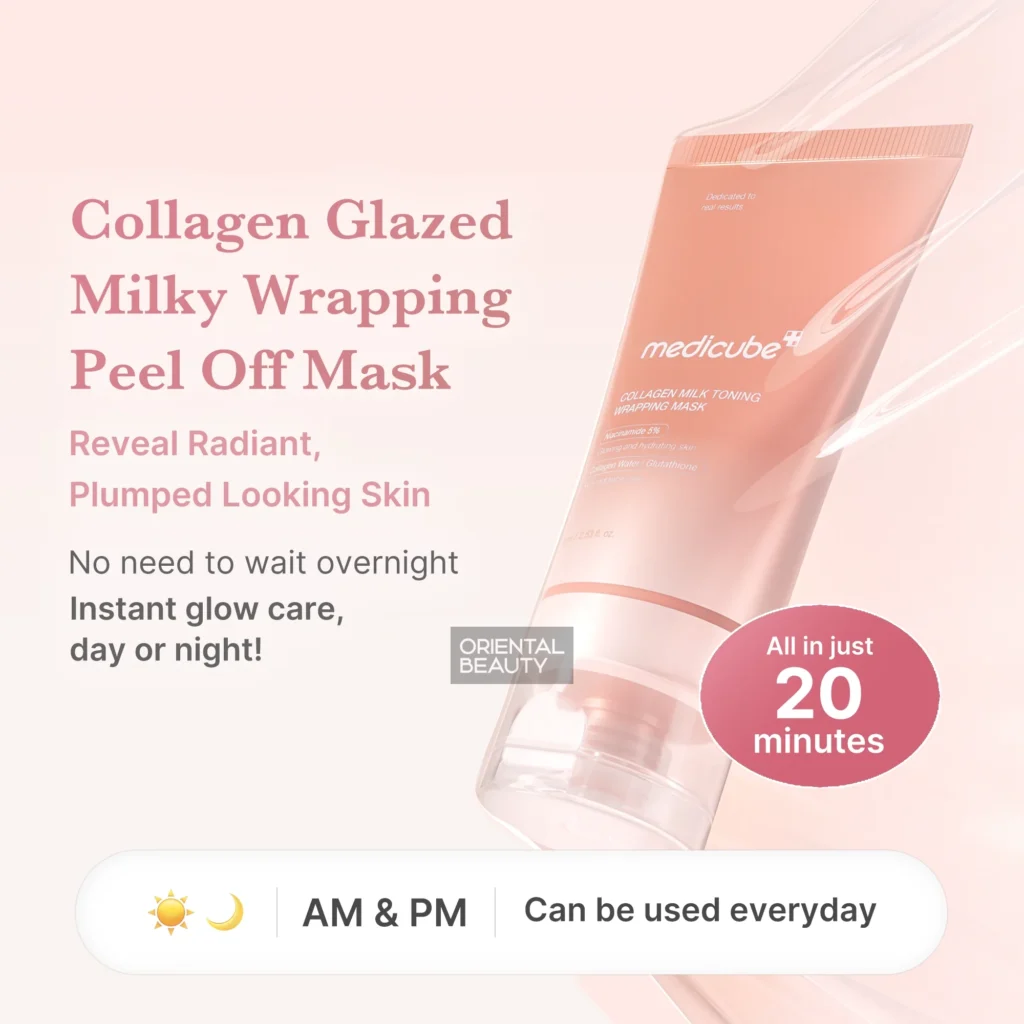 Medicube Collagen Milk Toning Wrapping Mask 75ml