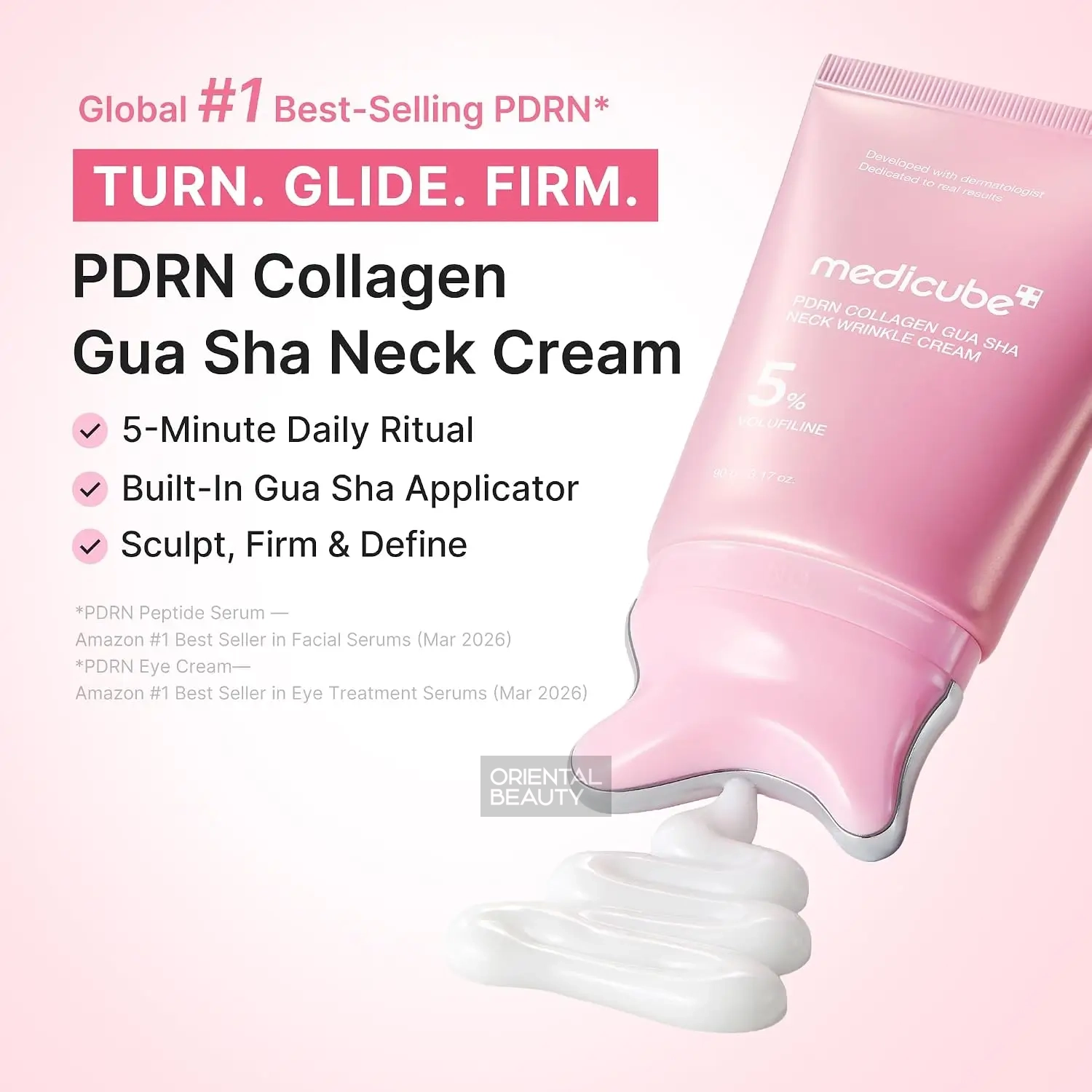 Medicube PDRN Collagen Gua Sha Neck Wrinkle Cream 90g