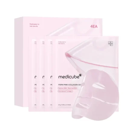 Medicube PDRN Pink Collagen Gel Mask – 4pcs Box