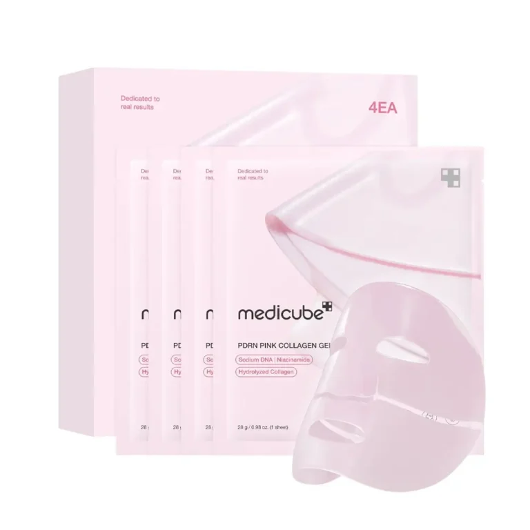 Medicube PDRN Pink Collagen Gel Mask – 4pcs Box
