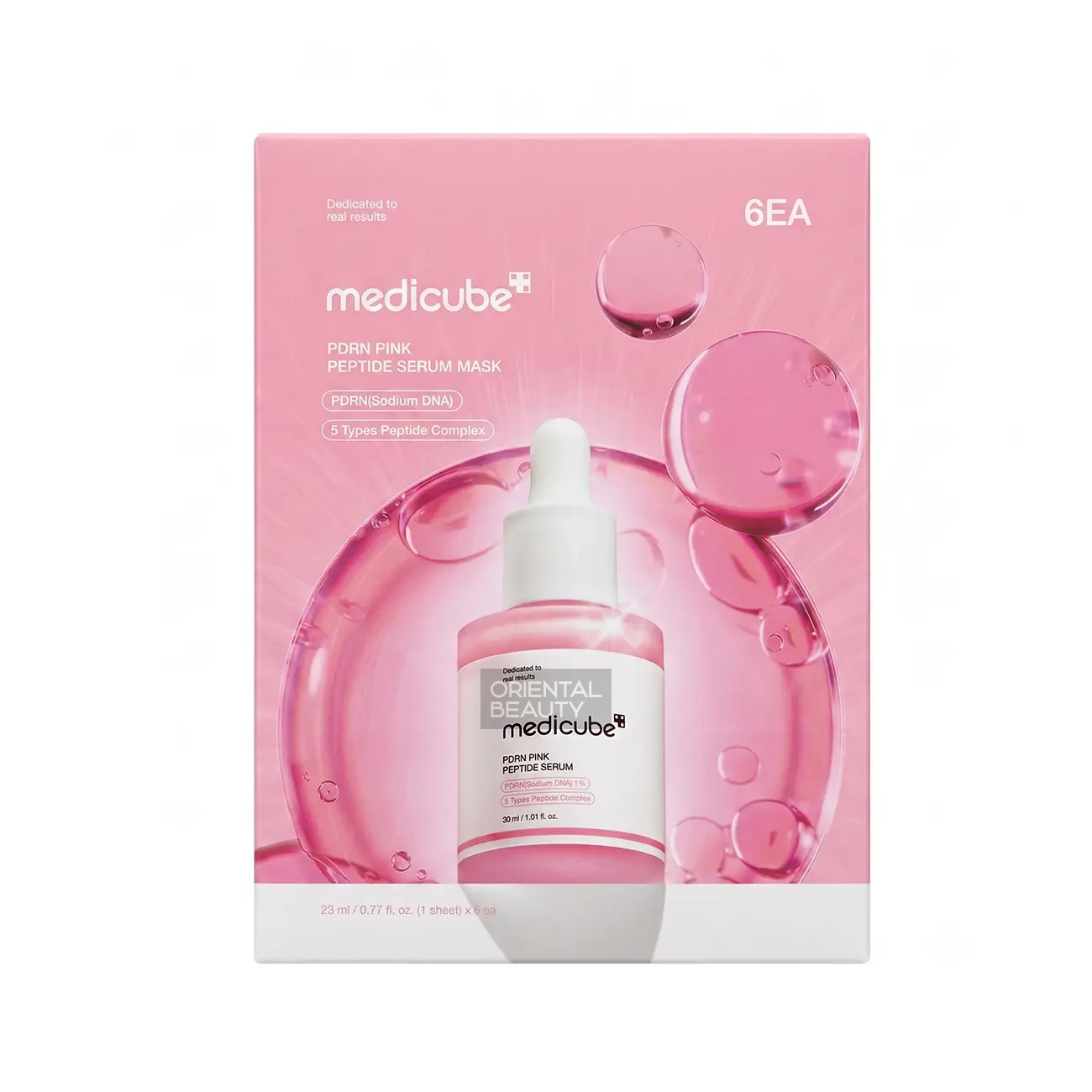 Medicube PDRN Pink Peptide Serum Mask 6ea