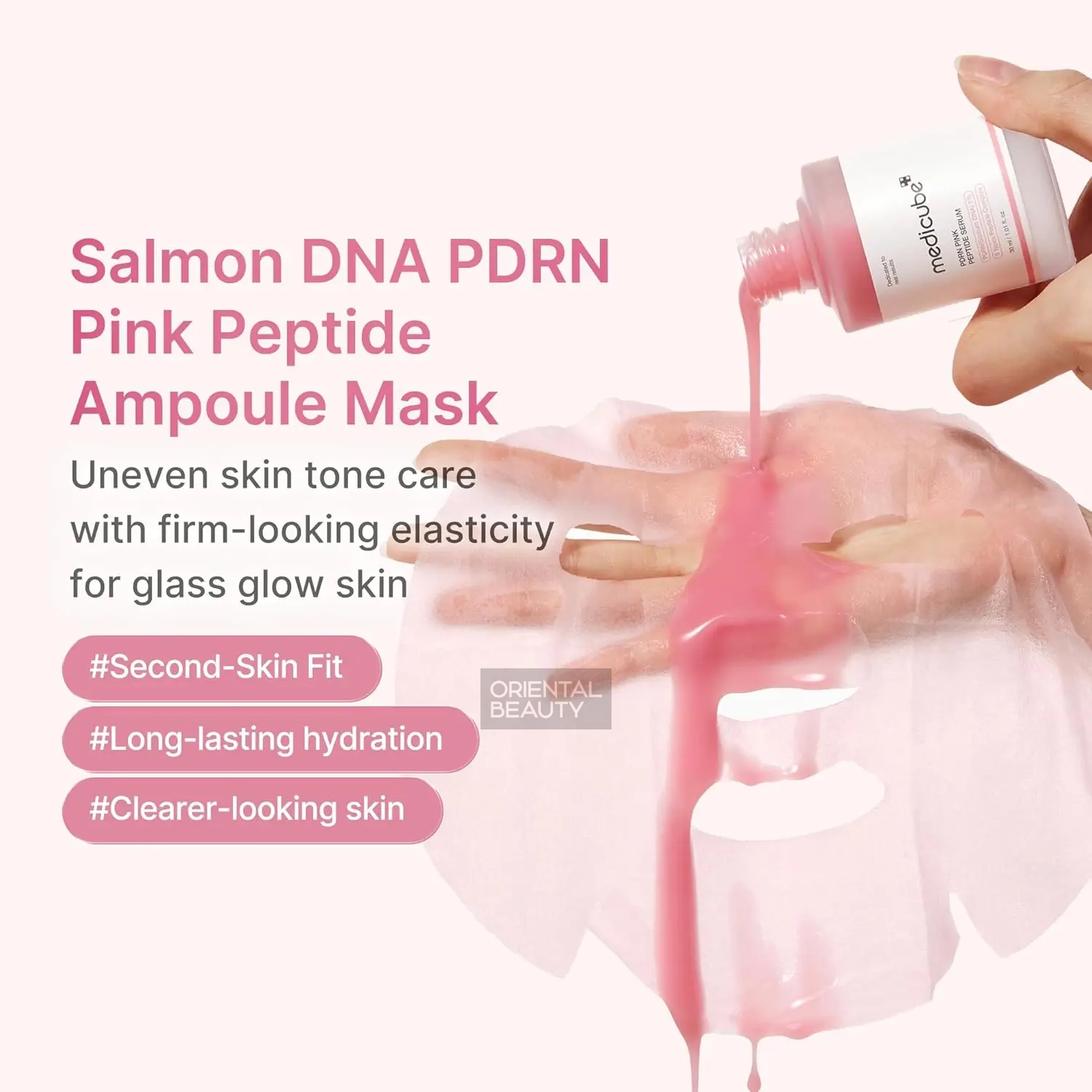 Medicube PDRN Pink Peptide Serum Mask 6ea