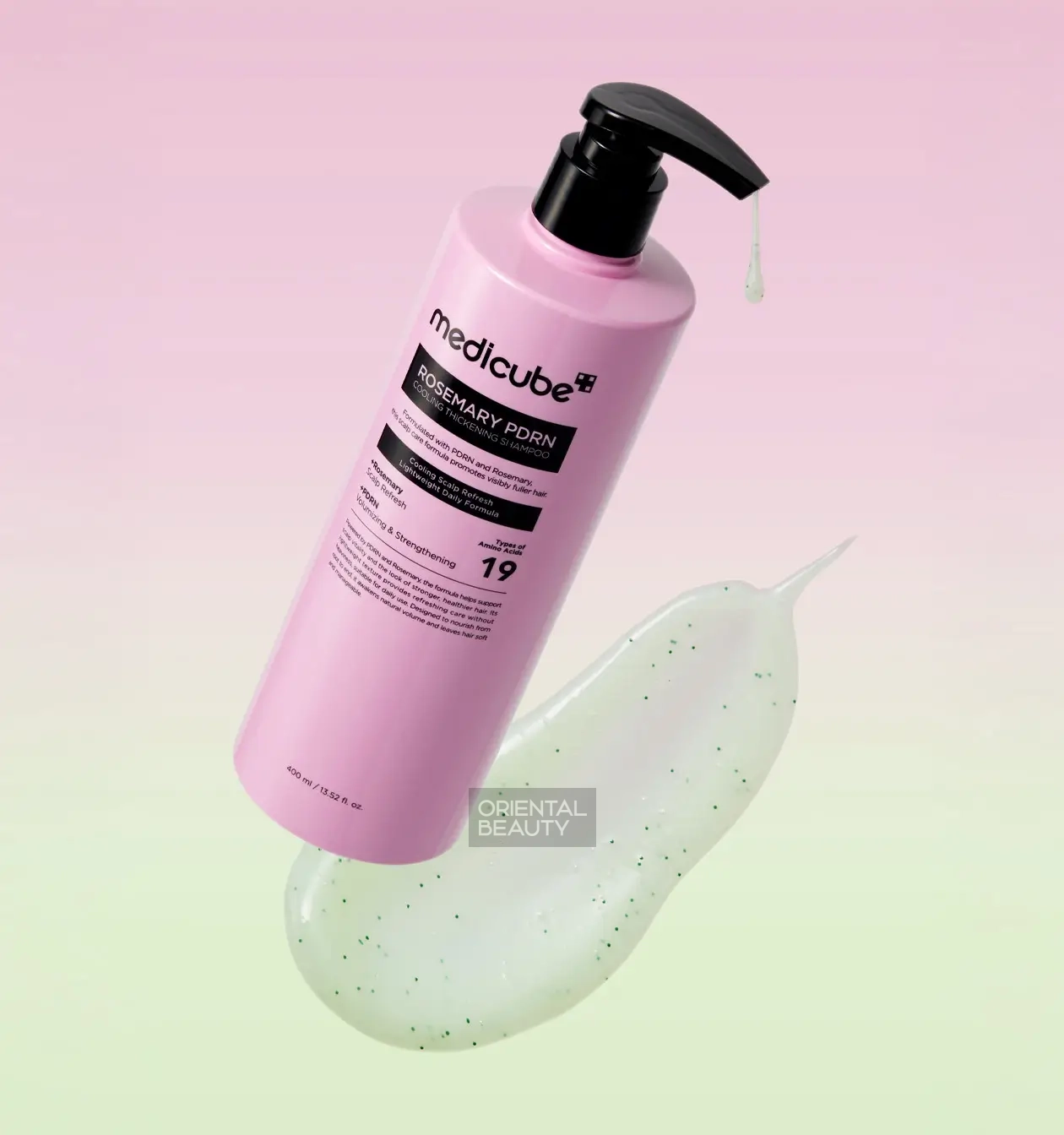 Medicube Rosemary PDRN Cooling Thickening Shampoo 400ml