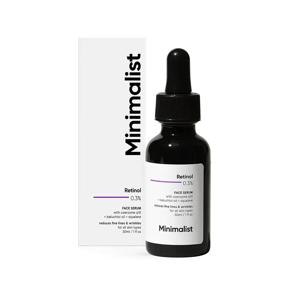 Minimalist Retinol 0.3% Face Serum (30ml | India)
