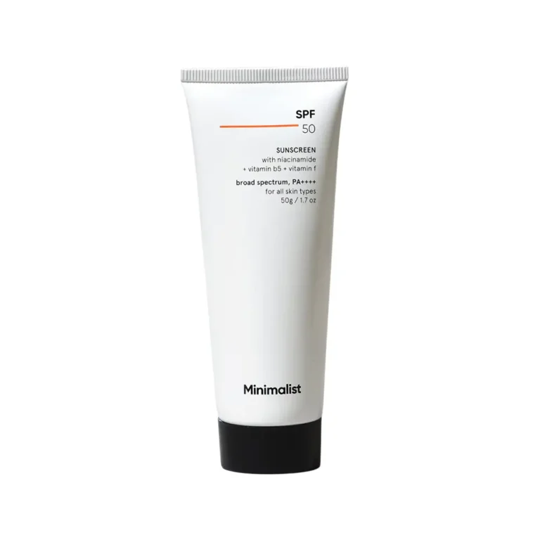 Minimalist SPF 50 Sunscreen (50g | India)