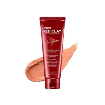 MISSHA Amazon Red Clay Pore Pack Foam Cleanser