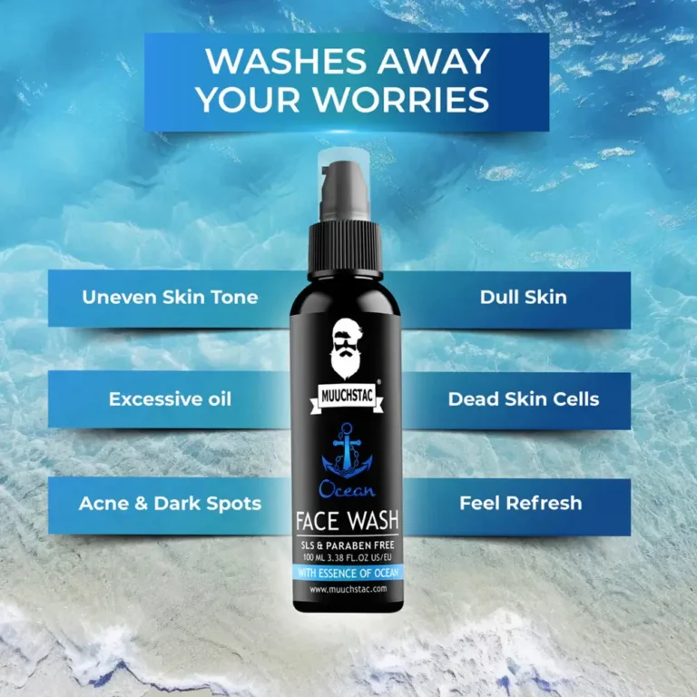 Muuchstac Ocean Face Wash (100ml | India)