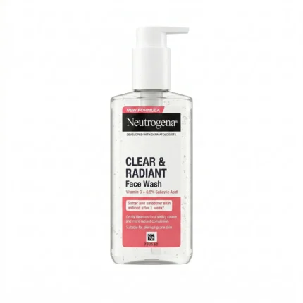 Neutrogena Clear & Radiant Face Wash with Vitamin C (200ml | Italy)