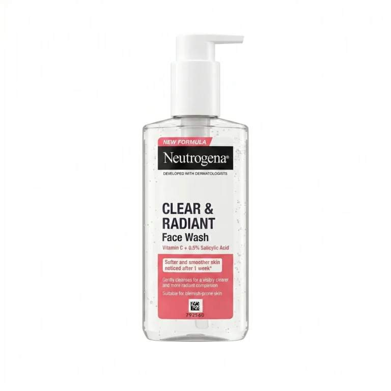 Neutrogena Clear & Radiant Face Wash with Vitamin C (200ml | Italy)