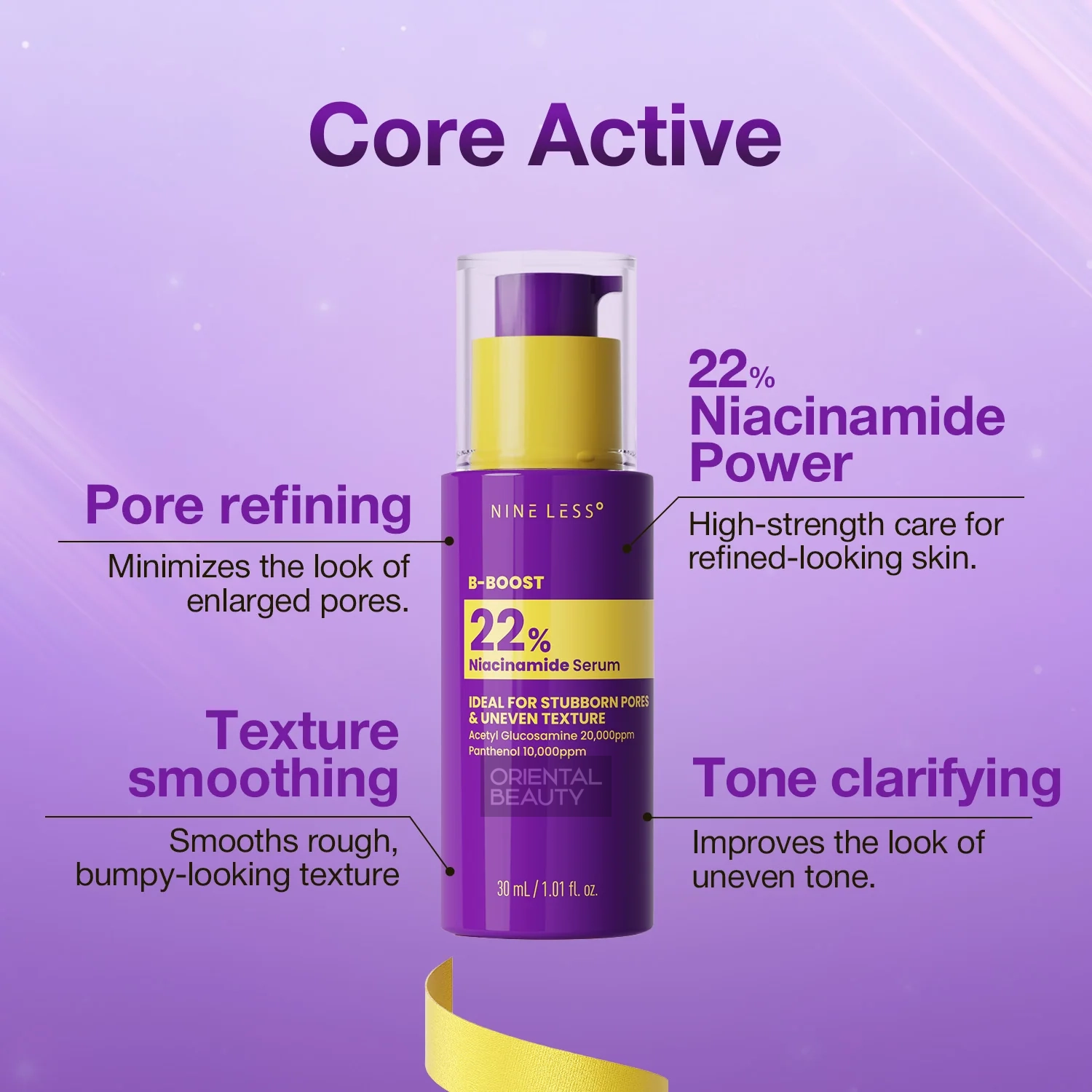 Nineless B-BOOST 22% Niacinamide Serum 30ml