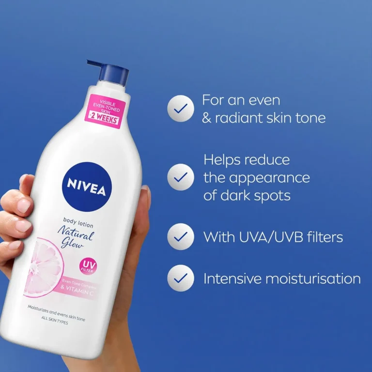NIVEA Body Lotion Natural Glow (625ml | Spain)