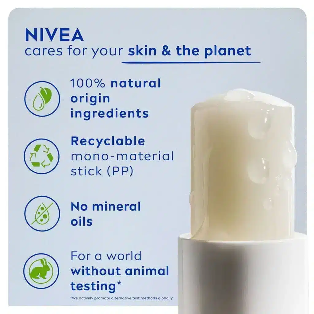 NIVEA Original Care Lip Balm (4.8g | Germany)