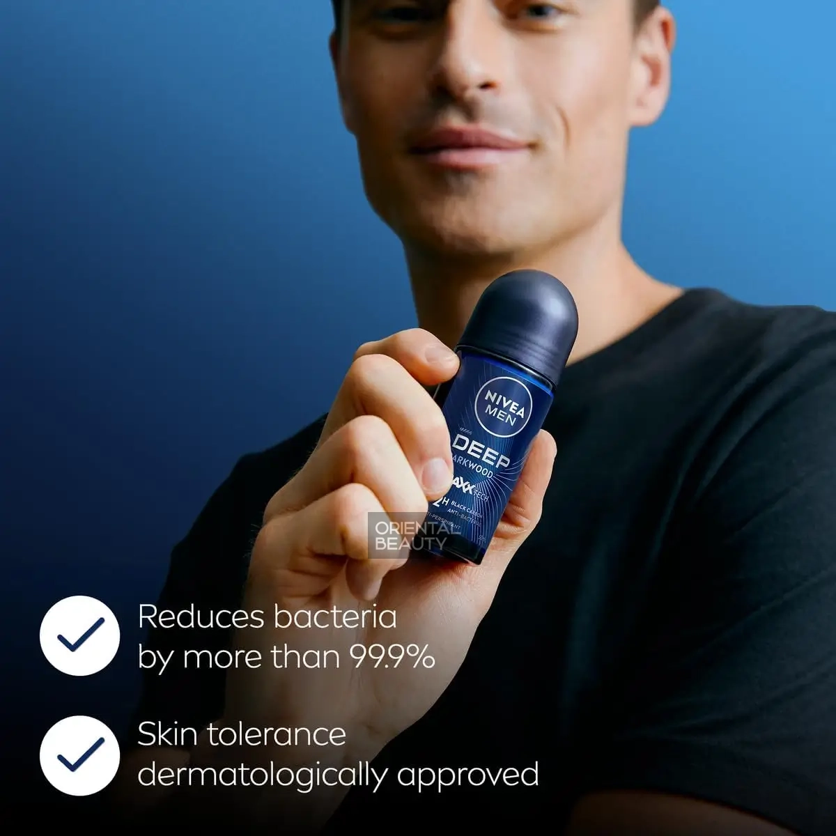 NIVEA Men Deep Darkwood Anti-perspirant Roll-on