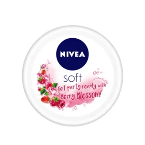 NIVEA Soft Light Moisturizer – Berry Blossom (100ml | India)