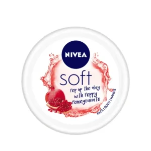 NIVEA Soft Light Moisturizer – Peppy Pomegranate (200ml | India)