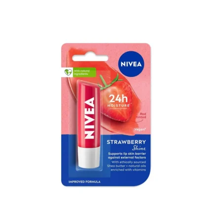 NIVEA Strawberry Shine Caring Lip Balm