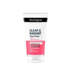 Neutrogena Clear & Radiant Daily Face Scrub (150ml | France)