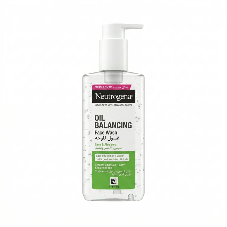 Neutrogena Oil Balancing Face Wash for Oily Skin with Lime & Aloe Vera