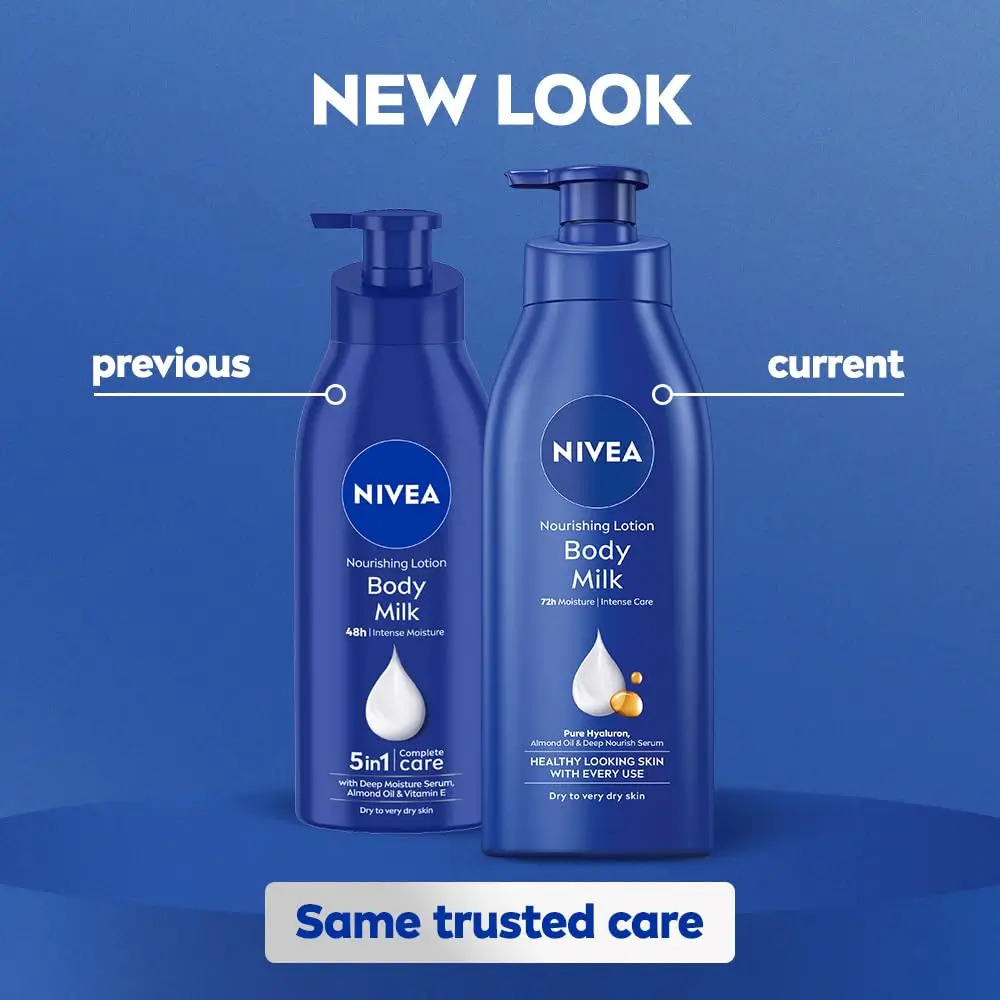 NIVEA Body Milk Nourishing Lotion 600ml