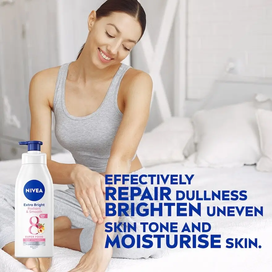 Nivea Extra Bright Radiant & Smooth Body Lotion (380ml | Thailand)