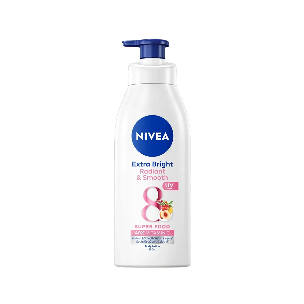Nivea Extra Bright Radiant & Smooth Body Lotion (380ml | Thailand)