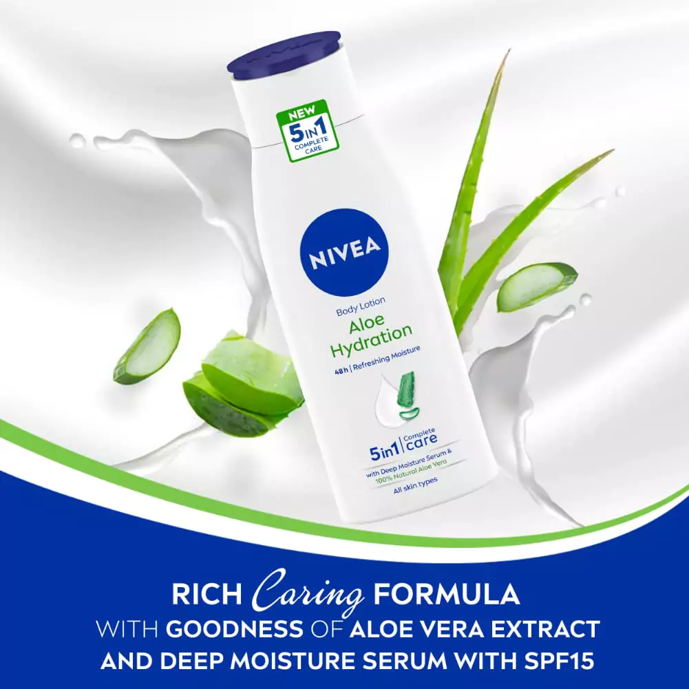 NIVEA Body Lotion Aloe Hydration | India