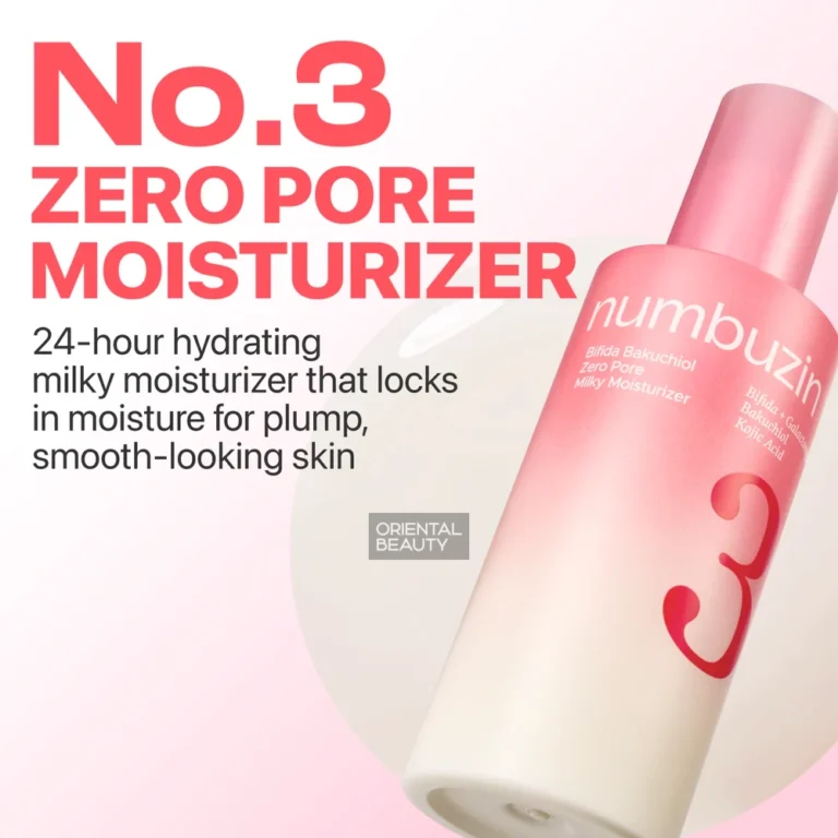 Numbuzin No.3 Bifida Bakuchiol Zero Pore Milky Moisturizer