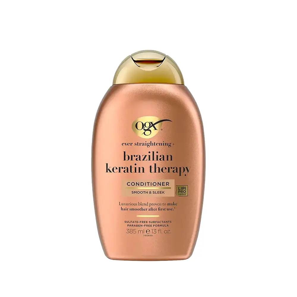 OGX Brazilian Keratin Smooth Conditioner- 385ml