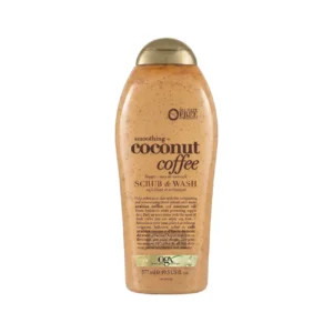 OGX Smoothing Coconut Coffee Scrub and Wash 577ml