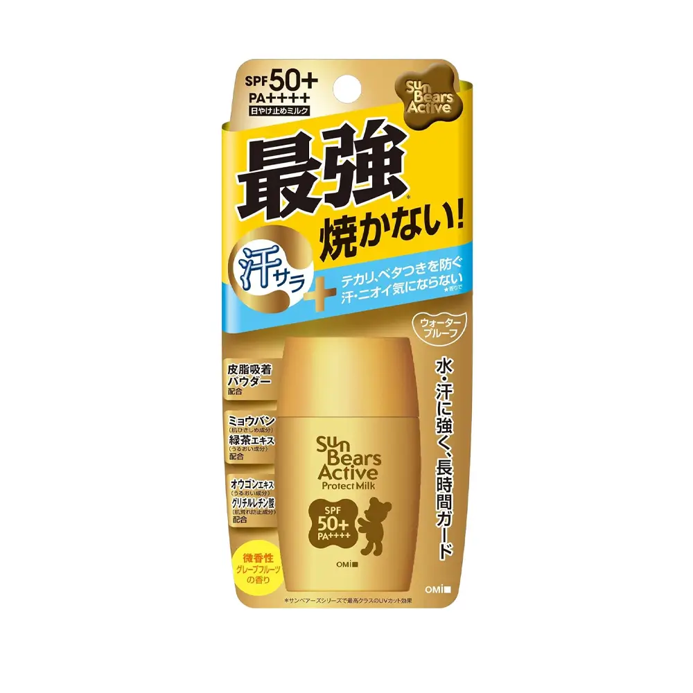 OMI Brotherhood Sun Bears Active Protect Milk Sunscreen – 30g