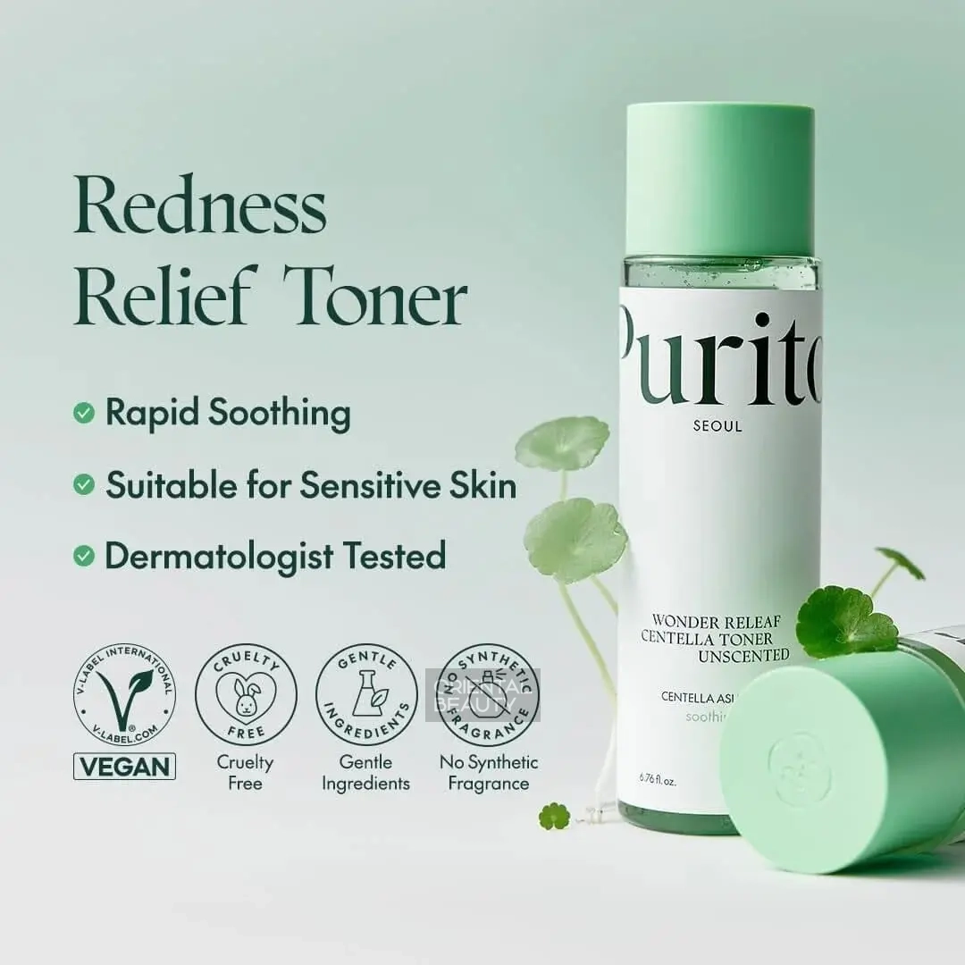 PURITO Wonder Relief Centella Toner Unscented 200ml